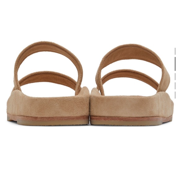 Lauren Manoogian Beige Suede Band Sandals - Picture 2 of 5